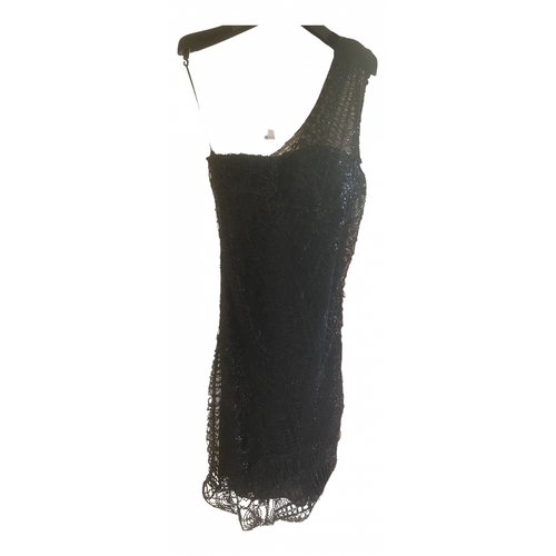 Pre-owned La Perla Glitter Mid-length Dress In Black