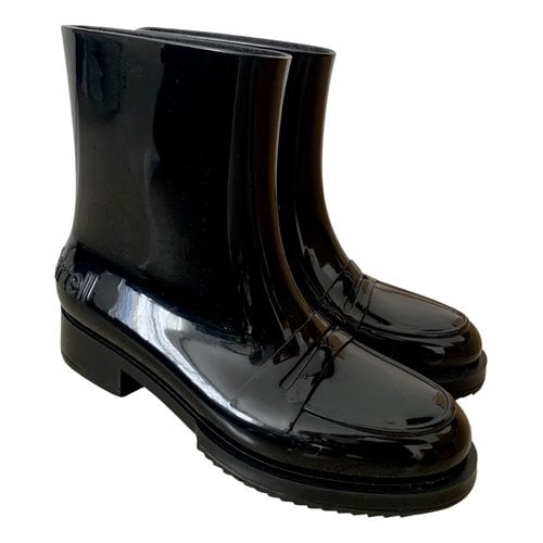 Pre-owned N°21 Ankle Boots In Black