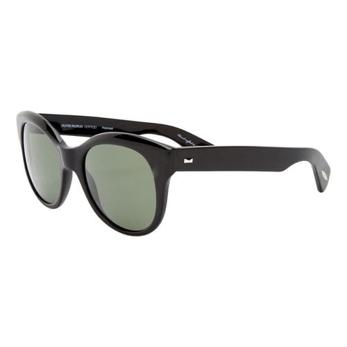 Pre-owned Oliver Peoples Oversized Sunglasses In Black