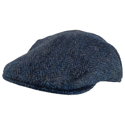 Pre-owned Harris Tweed Wool Hat In Navy