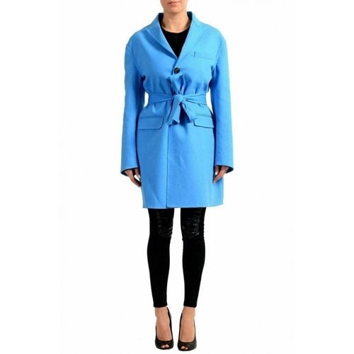 Pre-owned Dsquared2 Coat In Blue