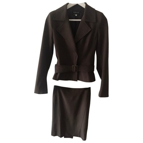 Pre-owned Patrizia Pepe Suit Jacket In Brown
