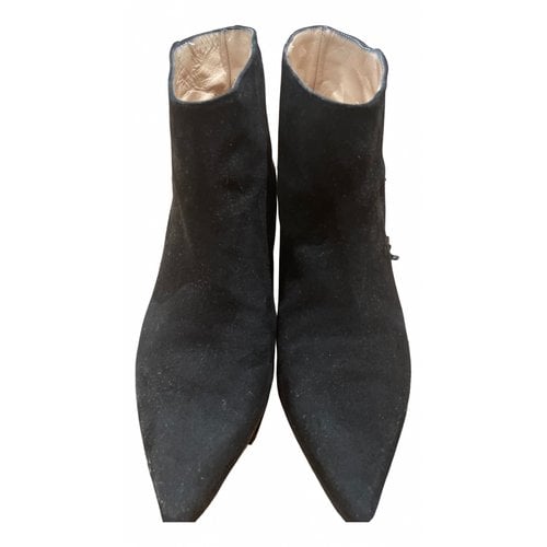 Pre-owned Brera Ankle Boots In Black