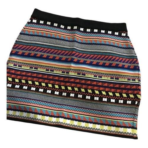 Pre-owned Emilio Pucci Mini Skirt In Multicolour
