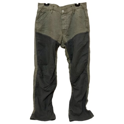 Pre-owned G-star Raw Slim Jean In Green