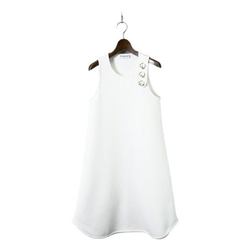 Pre-owned Balenciaga Mid-length Dress In White