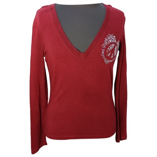 Pre-owned Moschino Jumper In Red
