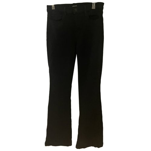Pre-owned J Brand Bootcut Jeans In Black