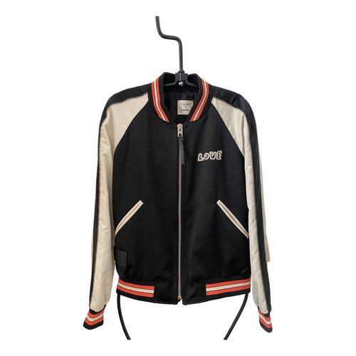 Pre-owned Coach Jacket In Black
