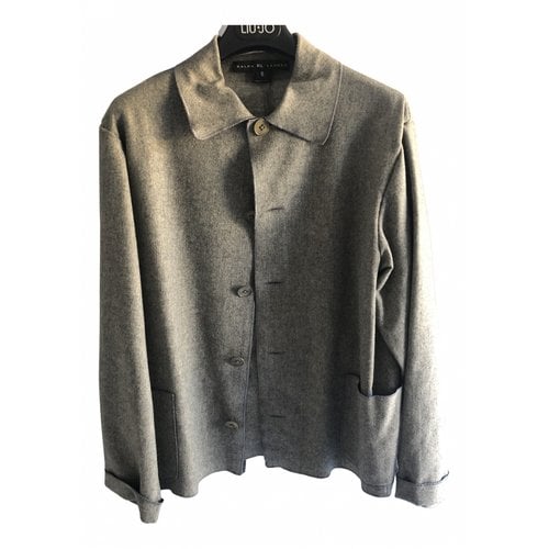 Pre-owned Jean Paul Gaultier Wool Short Vest In Grey