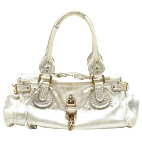 Pre-owned Chloé Leather Bag In White