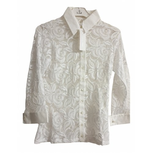 Pre-owned Anne Fontaine Shirt In White