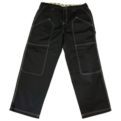 Pre-owned Dickies Trousers In Black