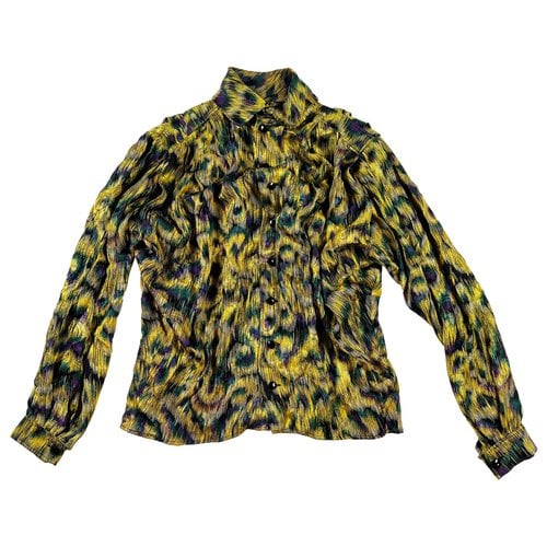 Pre-owned Emanuel Ungaro Silk Blouse In Multicolour