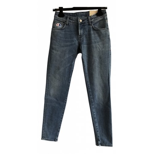 Pre-owned Americanino Jeans In Navy