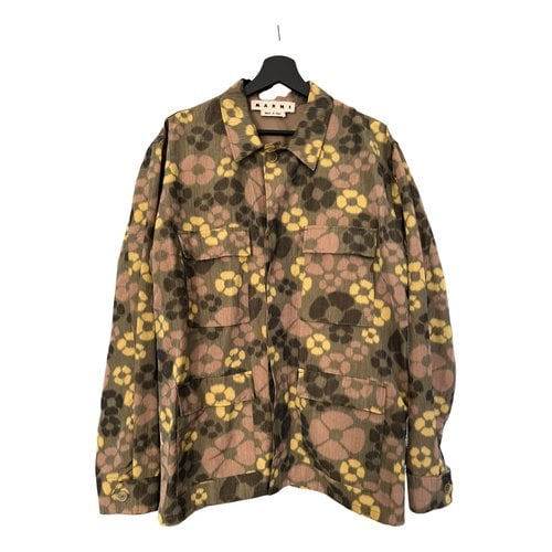 Pre-owned Marni Linen Jacket In Multicolour