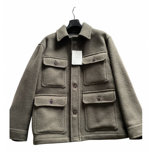 Pre-owned Lemaire Wool Vest In Green