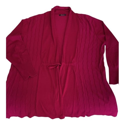 Pre-owned Elena Miro' Cardigan In Red