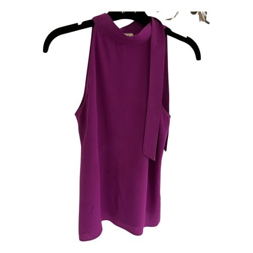 Pre-owned Etro Silk Blouse In Purple