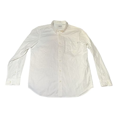 Pre-owned Timberland Shirt In White