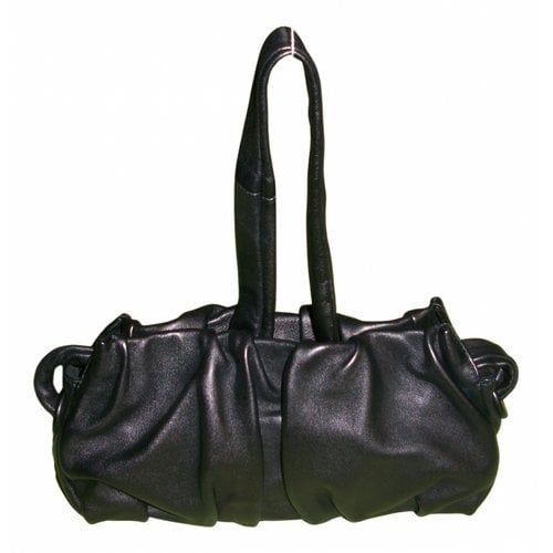 Pre-owned Elleme Leather Handbag In Black