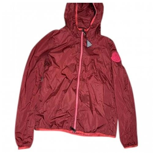 Pre-owned Moncler Hood Jacket In Red