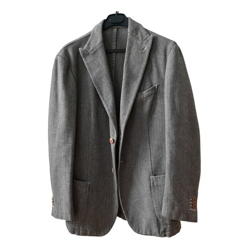 Pre-owned Etro Vest In Grey