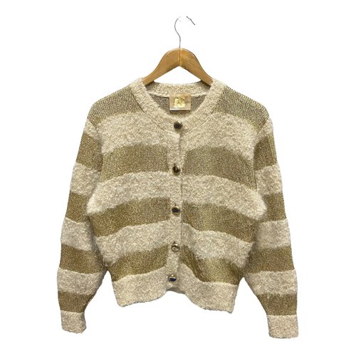Pre-owned Issey Miyake Cardigan In Gold