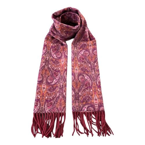 Pre-owned Borsalino Wool Scarf In Multicolour