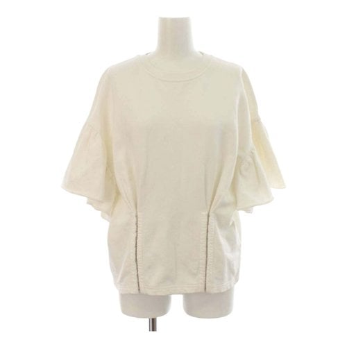 Pre-owned Mcq By Alexander Mcqueen Blouse In White