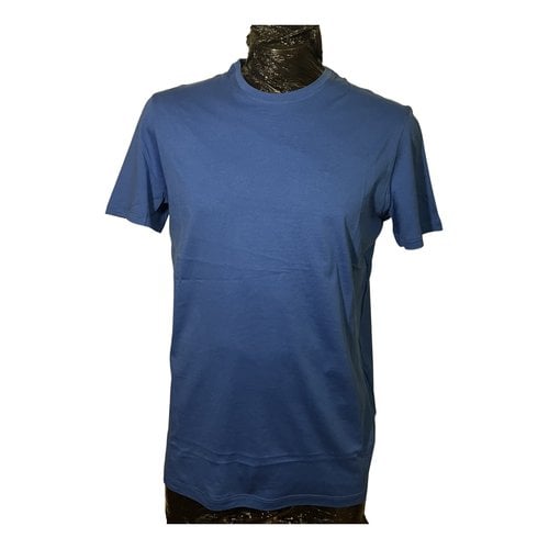 Pre-owned Isaia T-shirt In Blue