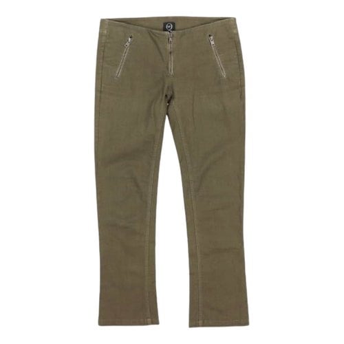 Pre-owned Mcq By Alexander Mcqueen Jeans In Khaki