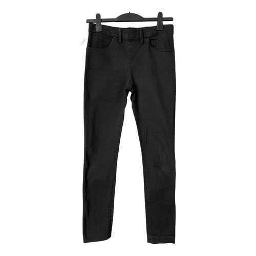 Pre-owned Acne Studios Skin 5 Slim Jeans In Black