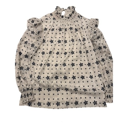 Pre-owned Ted Baker Blouse In Ecru
