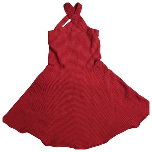 Pre-owned Alexander Wang T Mid-length Dress In Red