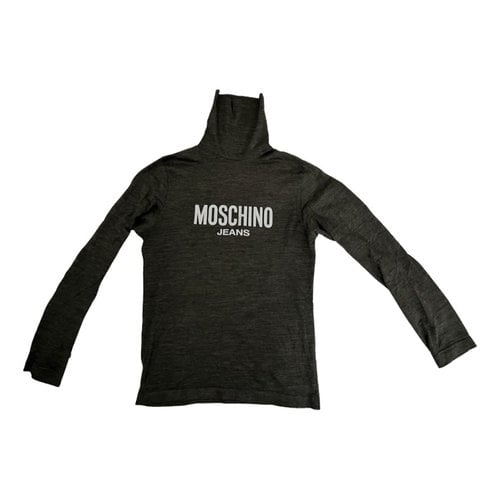 Pre-owned Moschino Knitwear & Sweatshirt In Anthracite