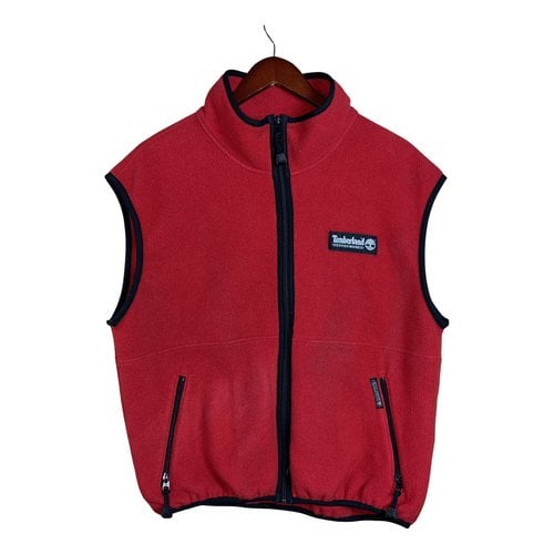 Pre-owned Timberland Vest In Red