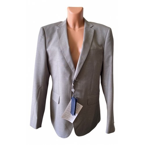 Pre-owned Trussardi Vest In Grey