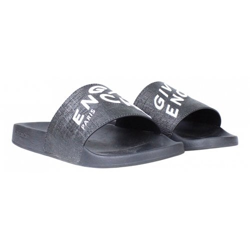 Pre-owned Givenchy Sandals In Black