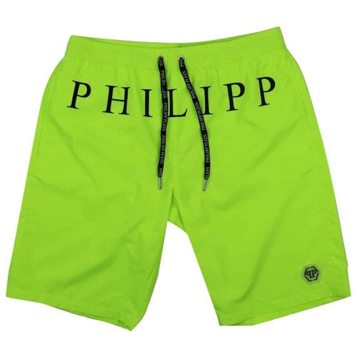 Pre-owned Philipp Plein Short In Green