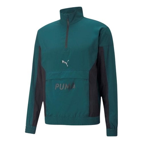 Pre-owned Puma Vest In Green