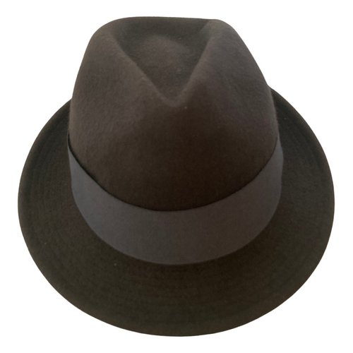 Pre-owned Paul Smith Wool Hat In Anthracite