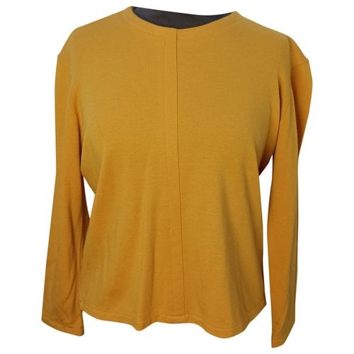 Pre-owned Givenchy Wool Jumper In Yellow
