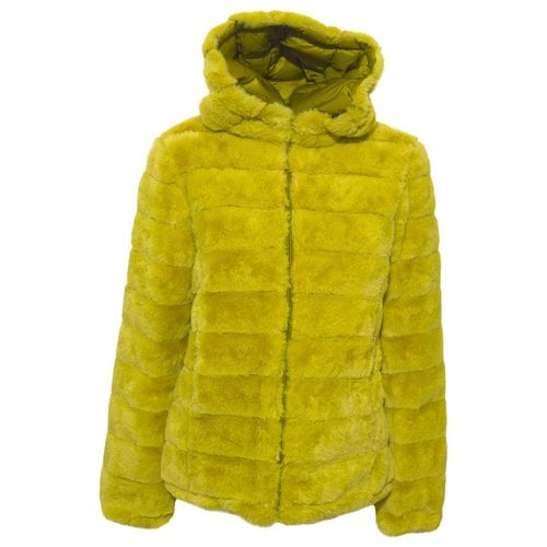 Pre-owned Mangano Puffer In Green