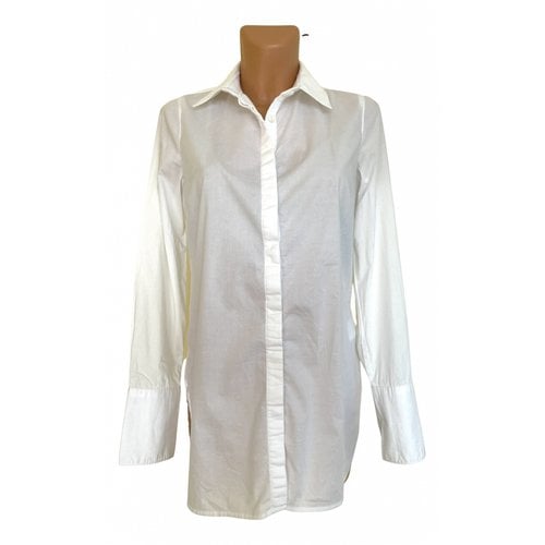 Pre-owned Gestuz Shirt In White
