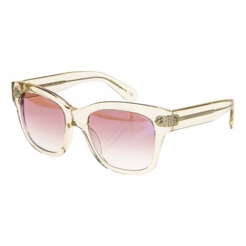 Pre-owned Oliver Peoples Sunglasses In Pink