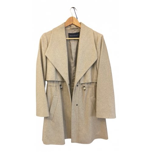 Pre-owned French Connection Coat In Beige