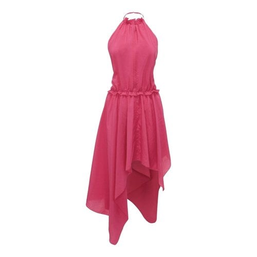 Pre-owned Jw Anderson Mid-length Dress In Pink