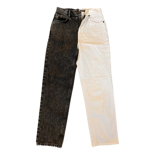 Pre-owned Alexander Wang Bootcut Jeans In Multicolour