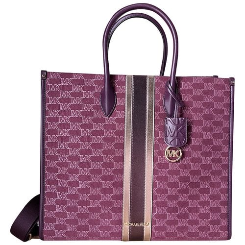 Pre-owned Michael Kors Cloth Tote In Pink